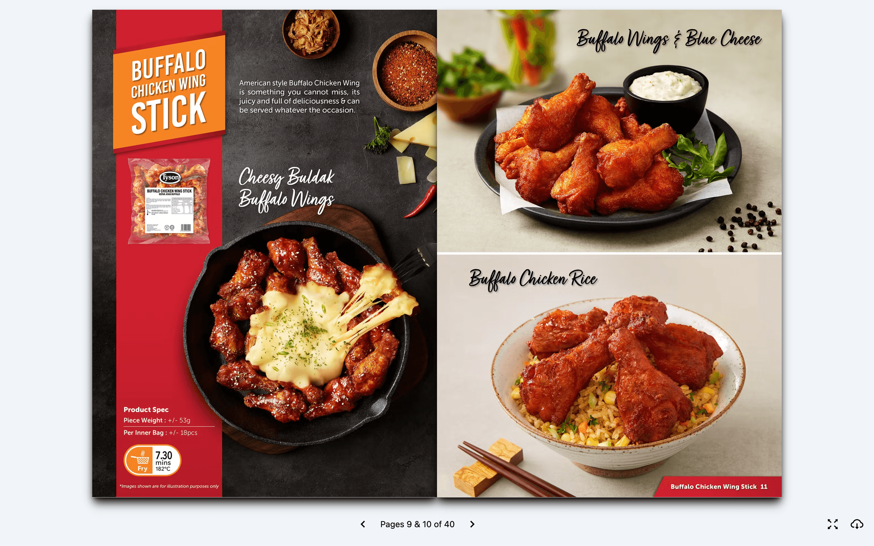 TYSON FOODSERVICE CATALOGUE